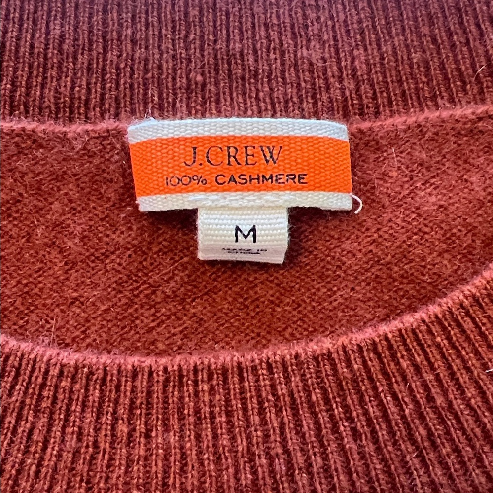 J Crew Classic Fit Cashmere Sweater - Picture 5 of 7